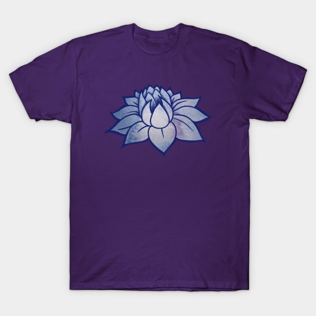 Lotus Blossom Art T-Shirt by bubbsnugg